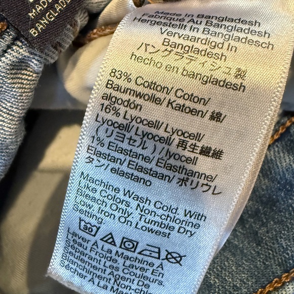 J. Crew Women's Classic Vintage Straight Leg Blue Jeans Size 28 - Picture 6 of 6